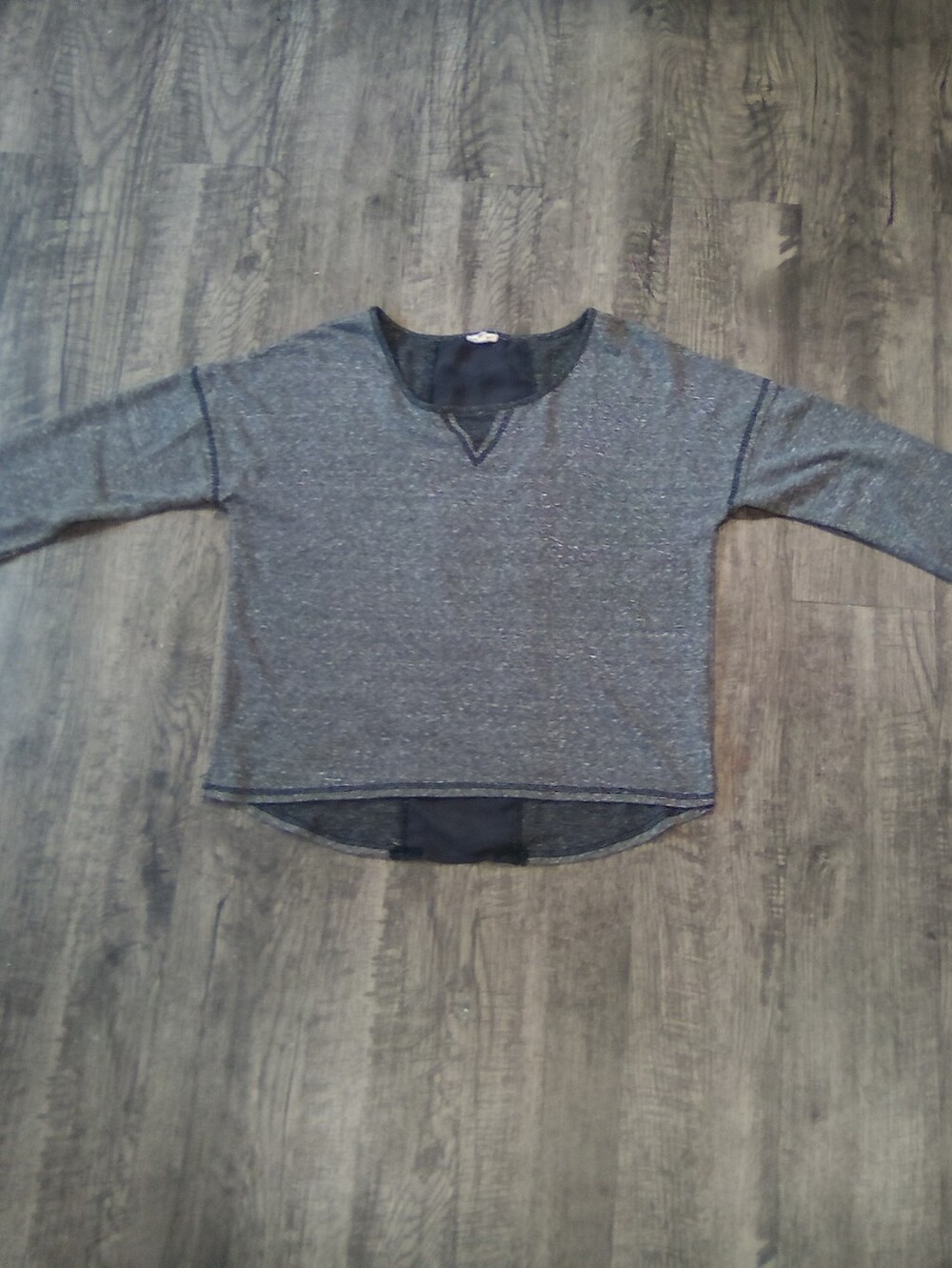 Encreme Long Sleeve Top - Gray